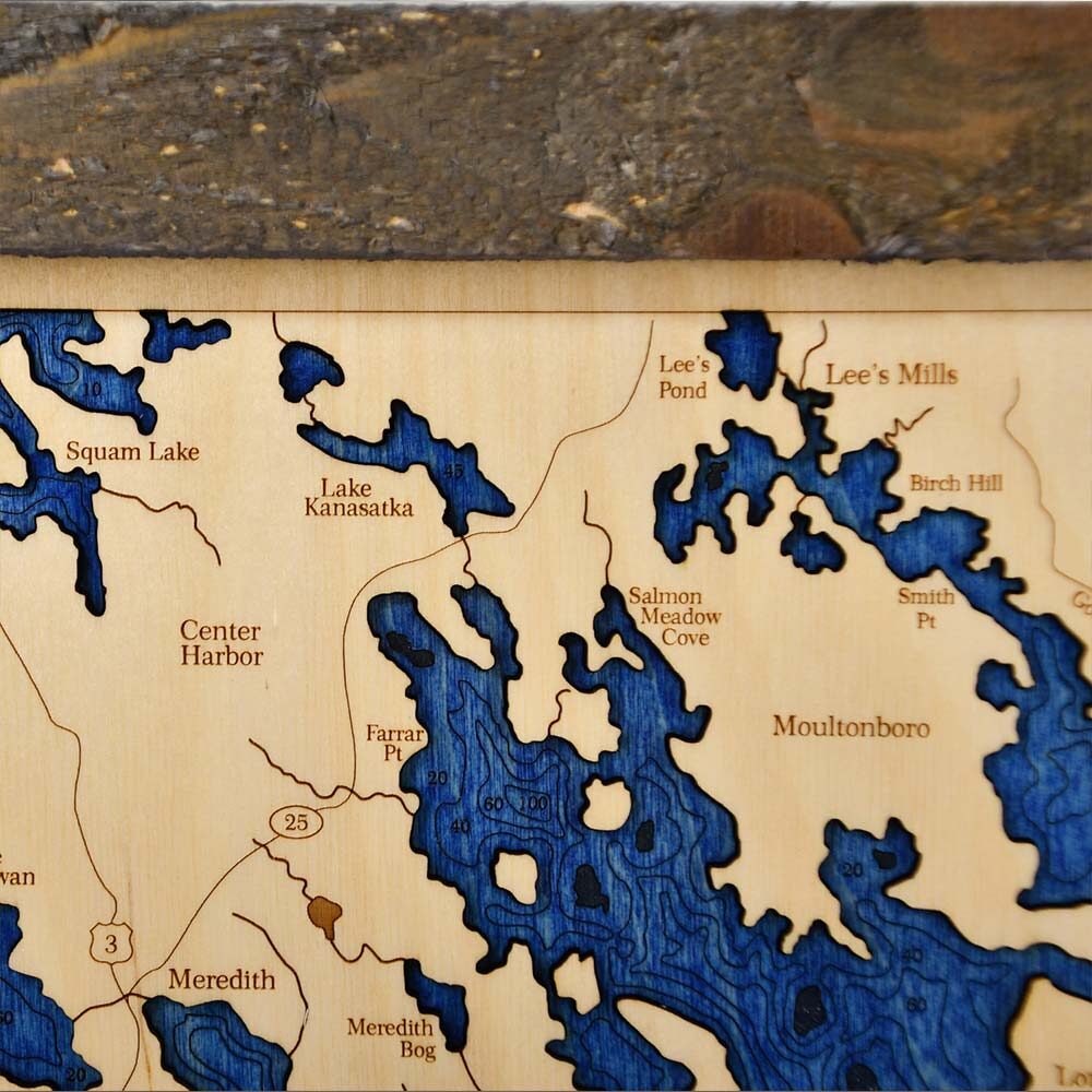 Navigation Chart Of Lake Winnipesaukee