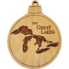 Great Lakes Engraved Nautical Ornament