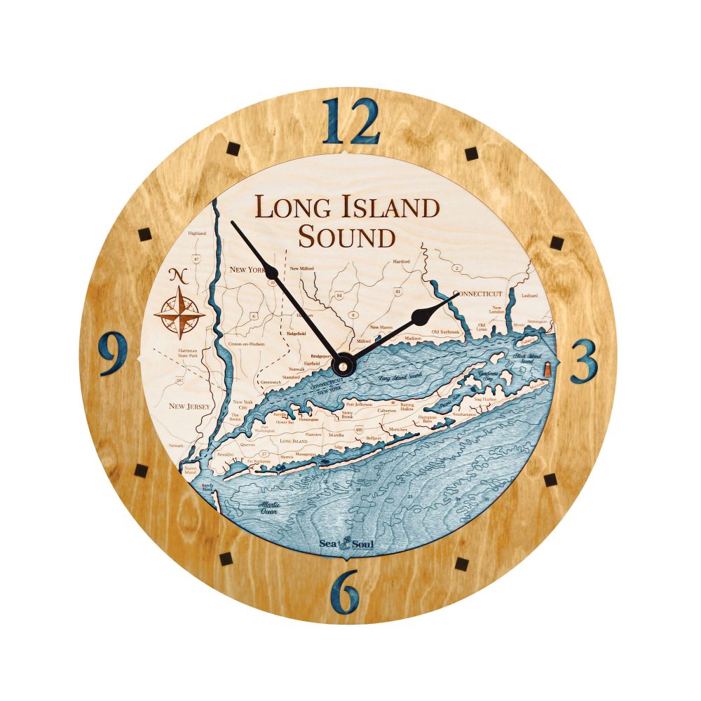 Long Island Sound Honey Accent with Blue Green Water