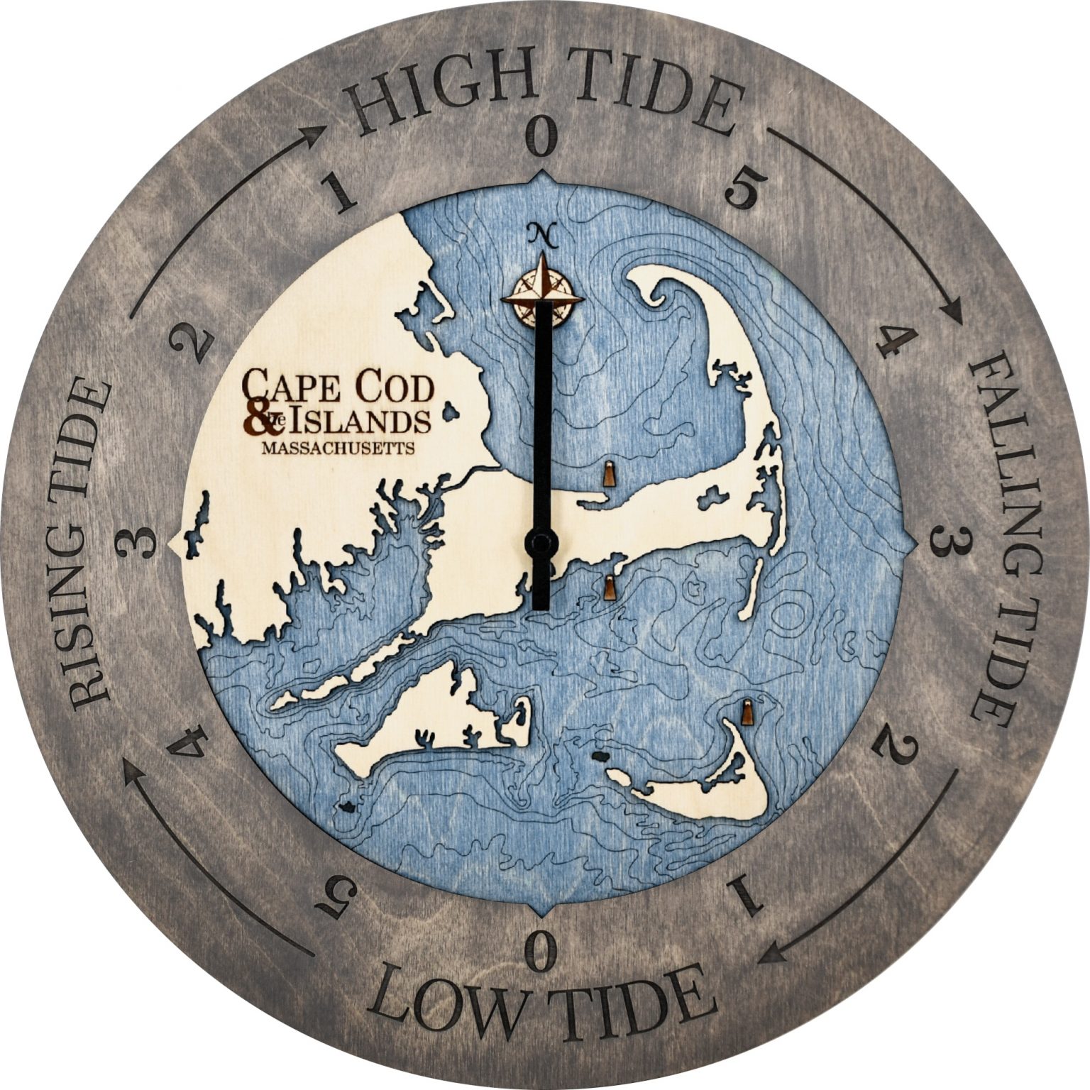 Sea and Soul Charts Cape Cod Tide Clock Sea and Soul Charts