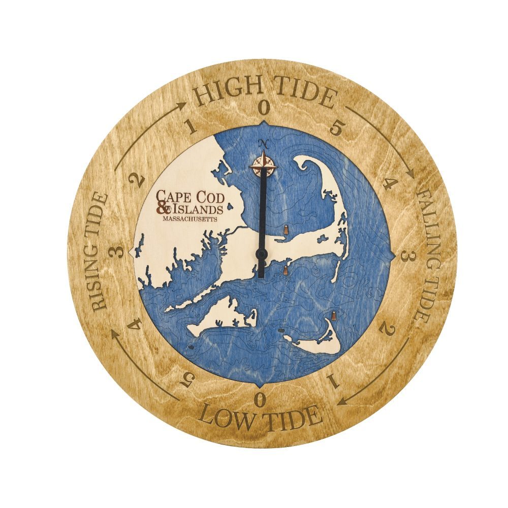 Sea and Soul Charts Cape Cod Tide Clock Sea and Soul Charts