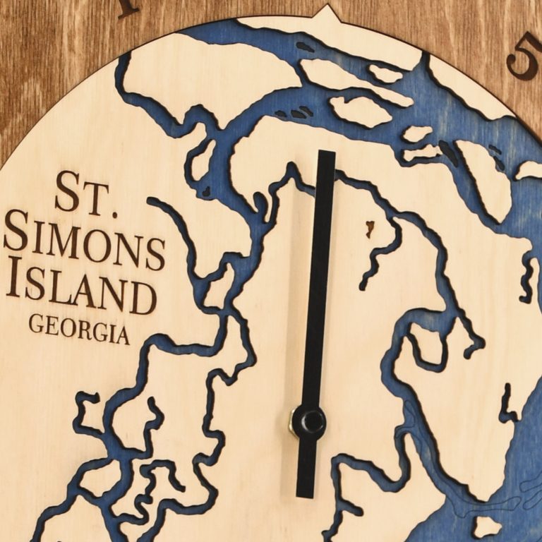 Sea and Soul Charts St. Simons Tide Clock Sea and Soul Charts