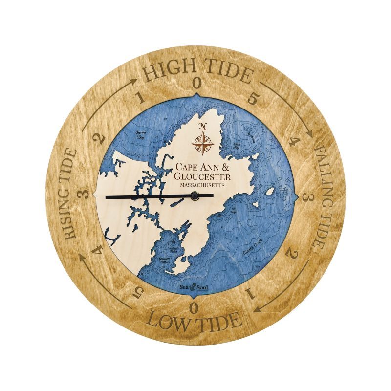 Cape Ann & Gloucester Tide Clock Sea and Soul Charts