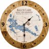 Balch Lake Nautical Clock Americana Accent with Deep Blue Water Product Image