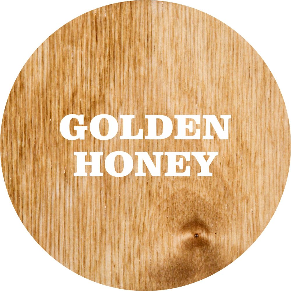 golden honey color swatch