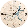 Kinzua Nautical Clock Birch Accent with Blue Green Water Product Shot