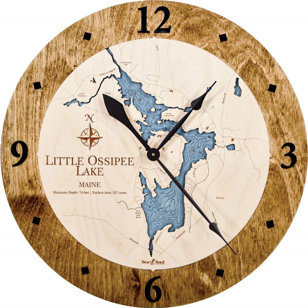 Little Ossipee Lake Americana Accent with Deep Blue Water Product Shot