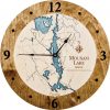 Mousam Lake Nautical Clock Americana Accent with Blue Green Water Product Shot