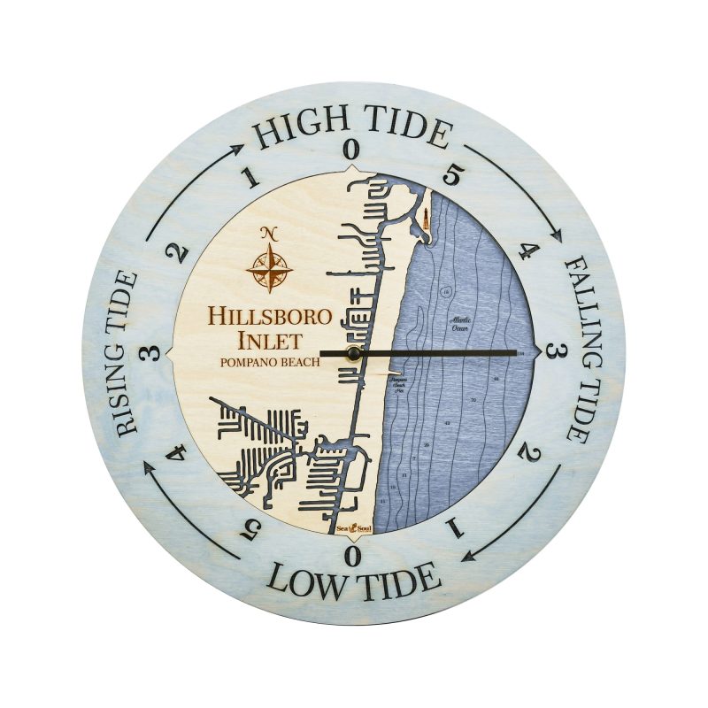 Hillsboro Inlet Tide Clock Sea and Soul Charts