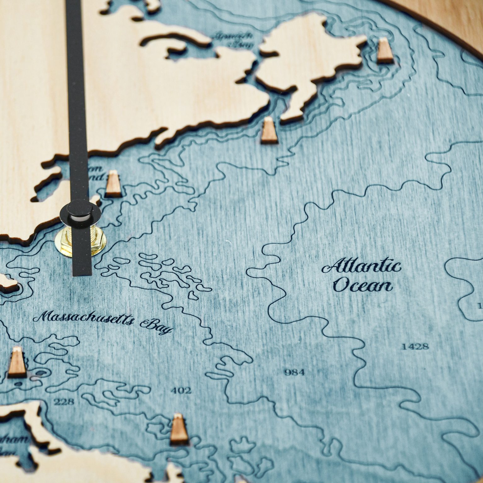 Boston Harbor Tide Clock Sea and Soul Charts