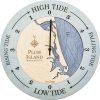 Plum Island Tide Clock Bleach Blue Accent with Deep Blue Water Product Image