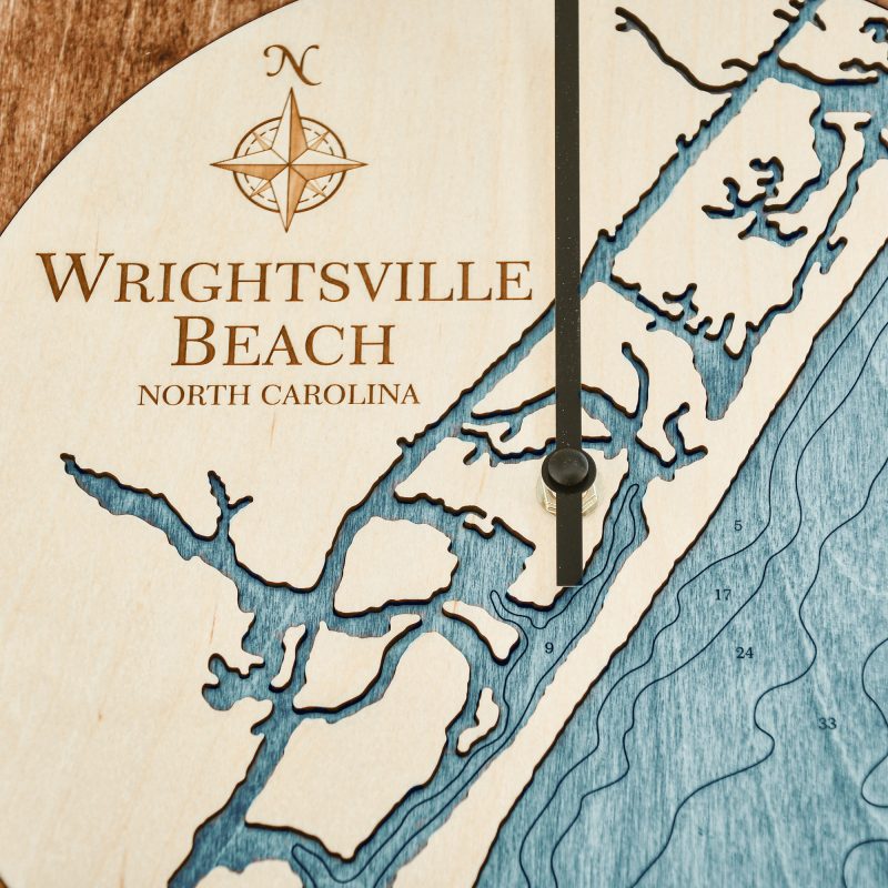 Wrightsville Beach Tide Clock - Sea and Soul Charts