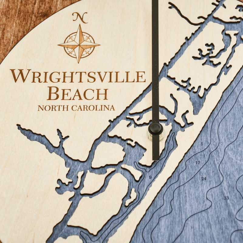 Wrightsville Beach Tide Clock Sea and Soul Charts