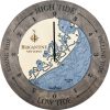 Brigantine Tide Clock Driftwood Accent with Deep Blue Water Product Shot