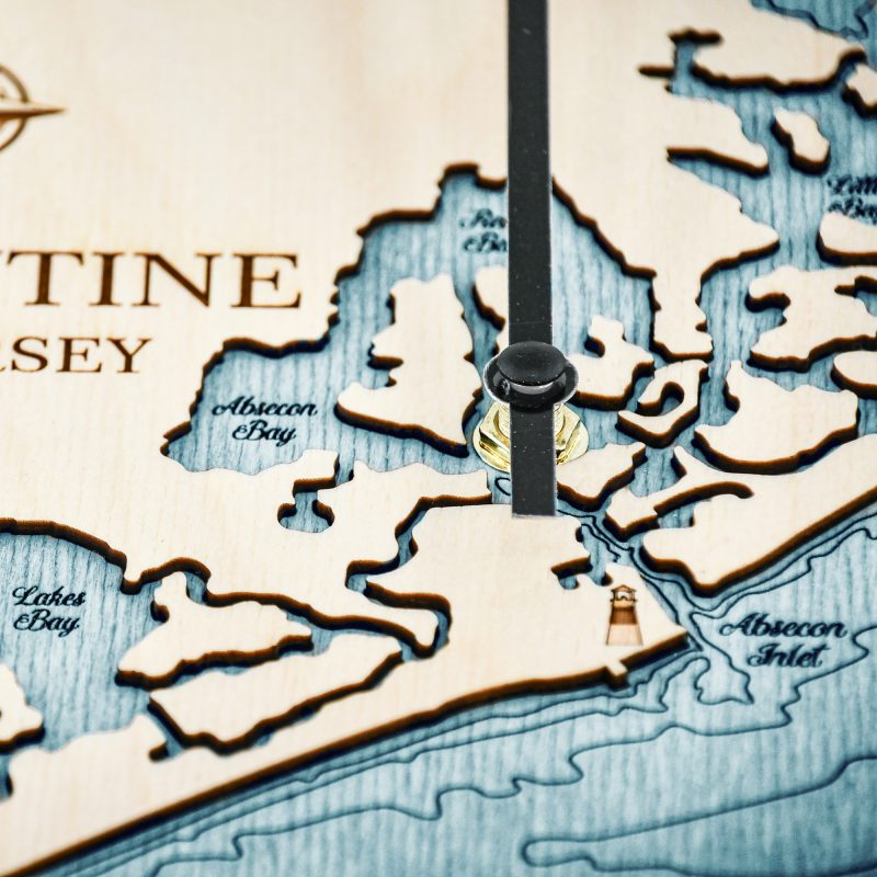 Brigantine New Jersey Tide Clock Sea and Soul Charts