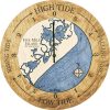 Five Mile Island Tide Clock Honey Accent with Deep Blue Water Product Shot
