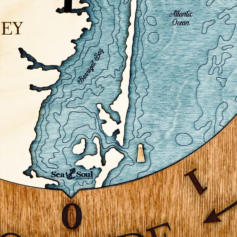 Barnegat Bay Tide Clock Sea and Soul Charts