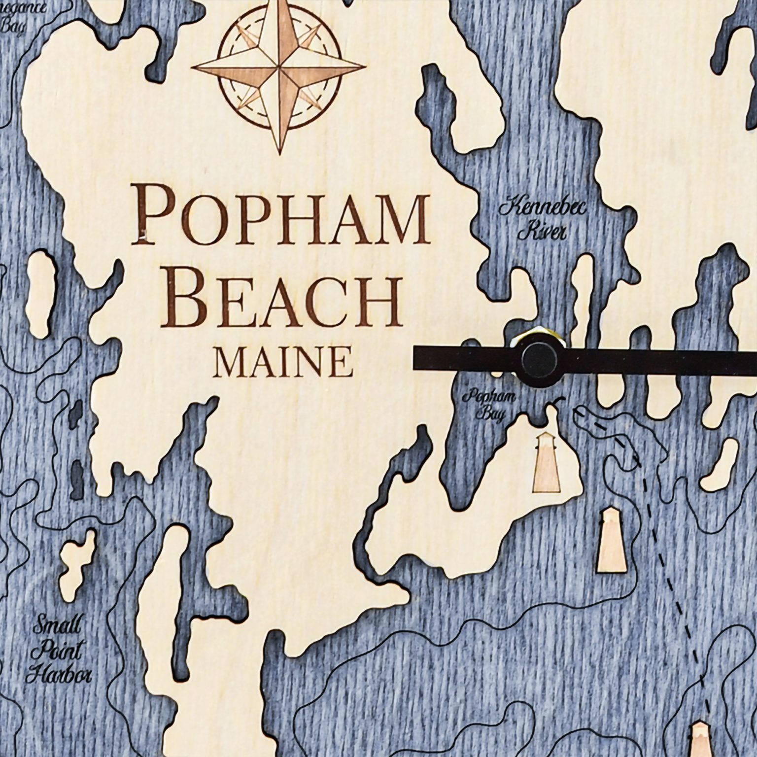 Popham Beach Tide Clock Sea and Soul Charts