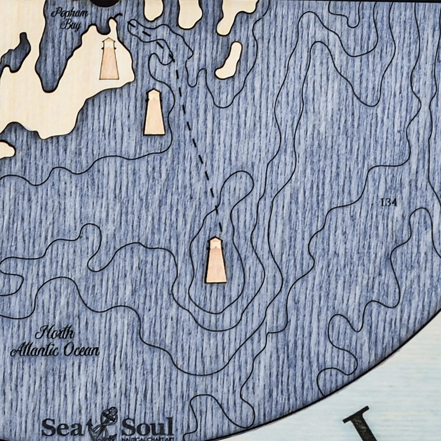 Popham Beach Tide Clock Sea and Soul Charts