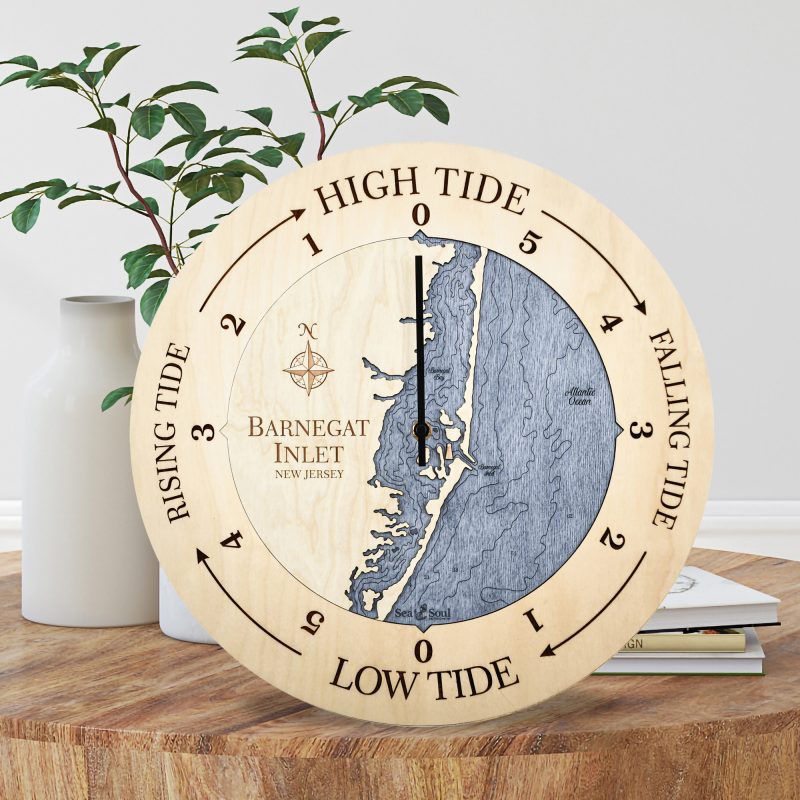 Barnegat Inlet Tide Clock Sea and Soul Charts