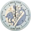 Avalon New Jersey Tide Clock Bleach Blue Accent with Deep Blue Water Product Shot