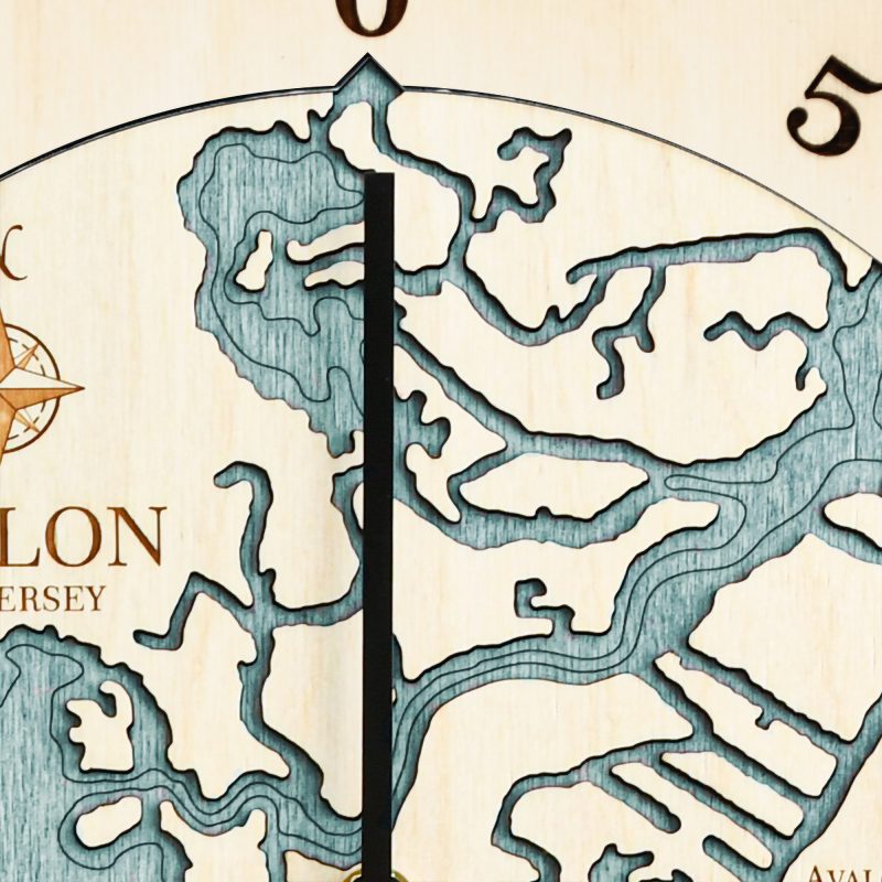 Avalon New Jersey Tide Clock Sea and Soul Charts