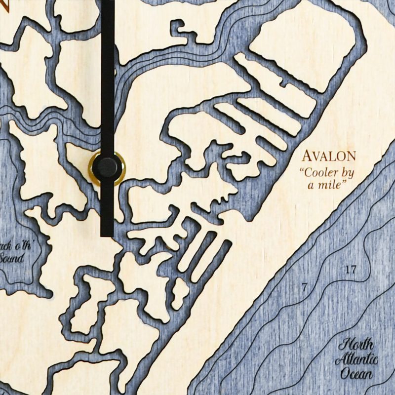 Avalon New Jersey Tide Clock Sea and Soul Charts