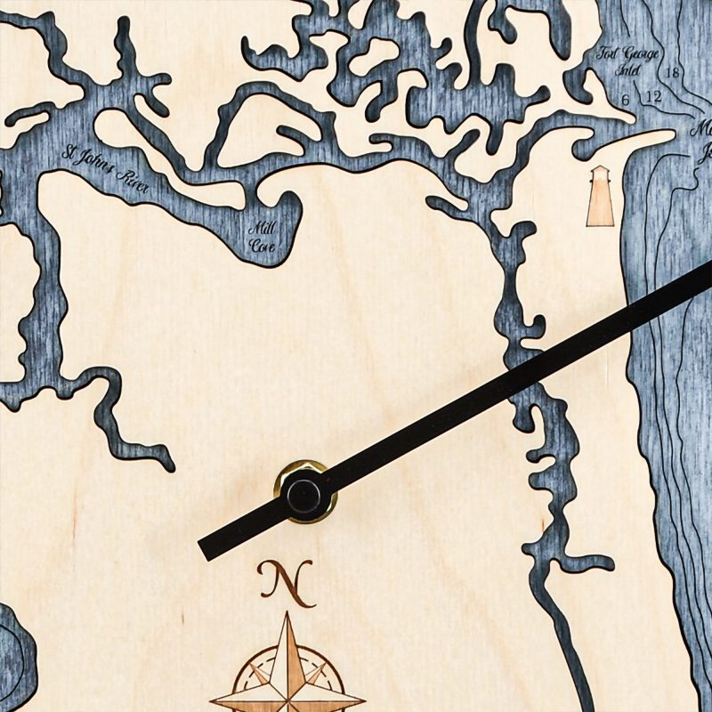 Jacksonville Florida Tide Clock Sea and Soul Charts