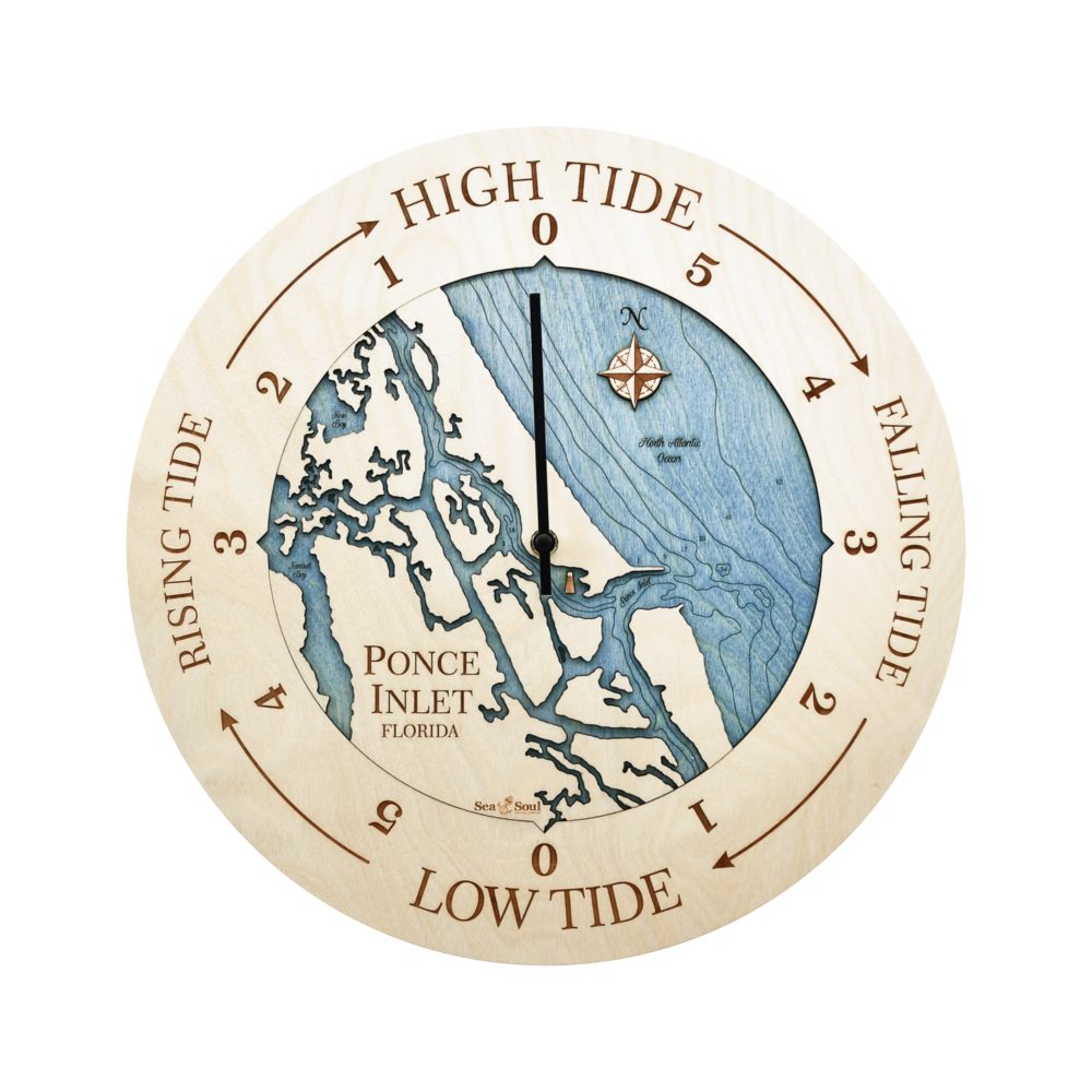 East Coast Large Tide Clock
