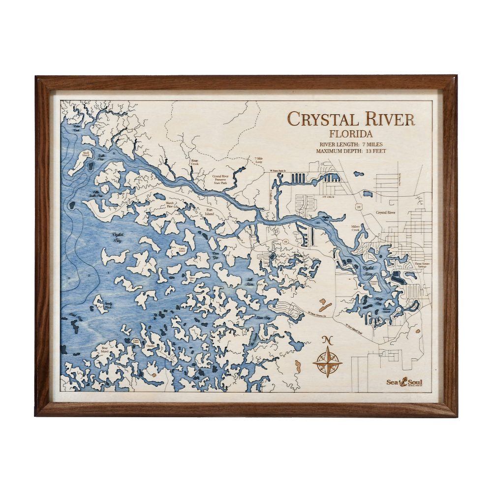 Crystal River Florida Wall Art