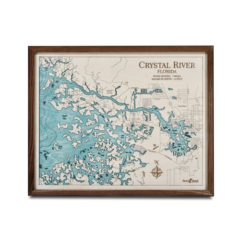 Crystal River Florida Wall Art