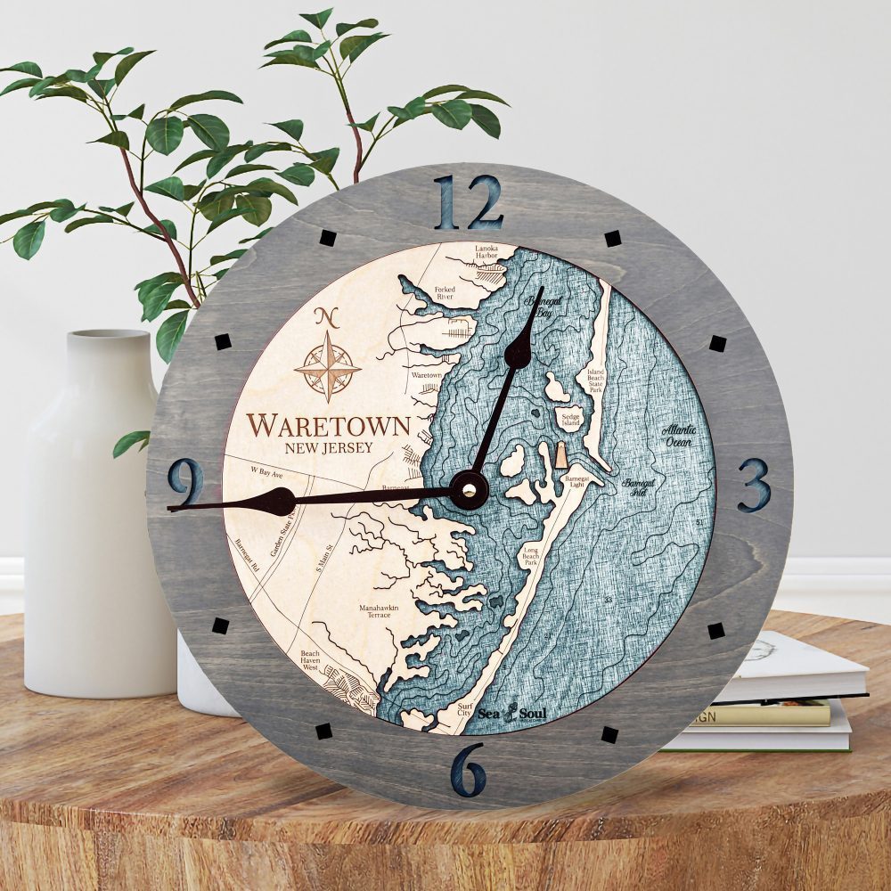 Waretown New Jersey Wall Clock