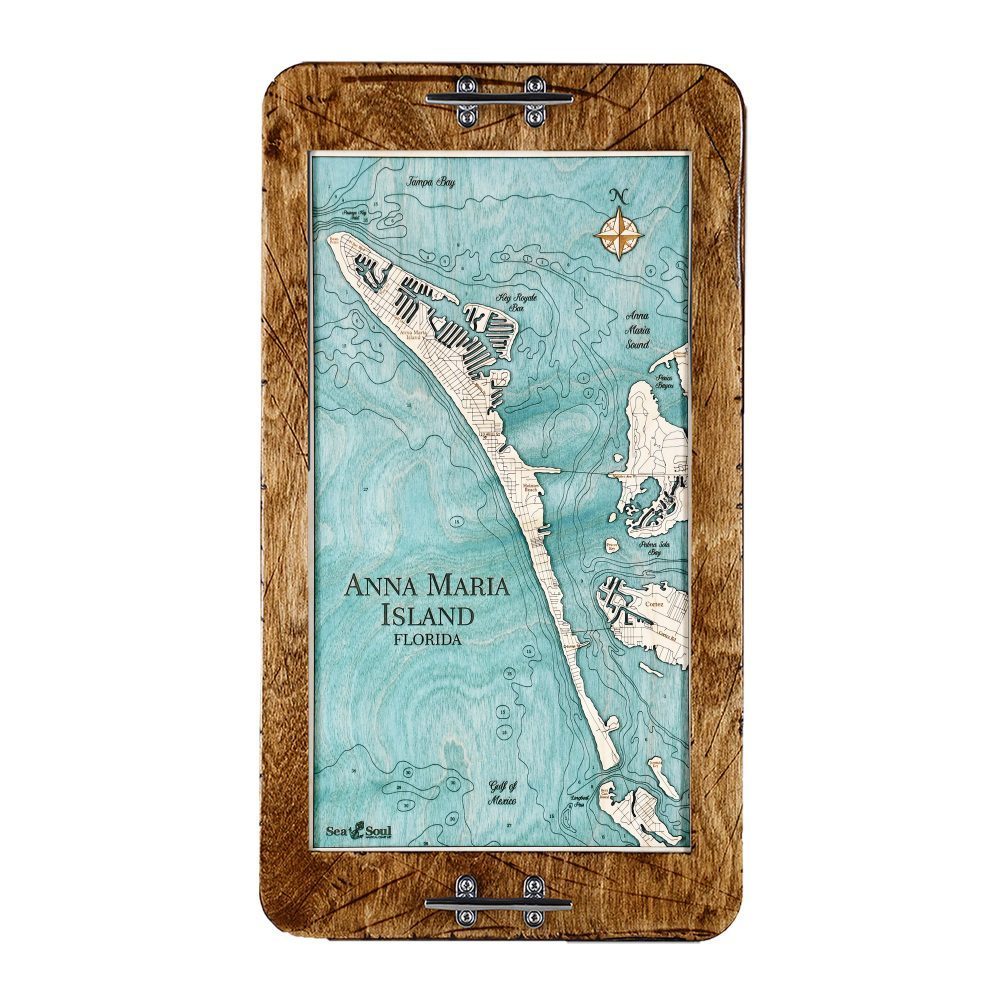 Anna Maria Island Boat Cleat Serving Tray