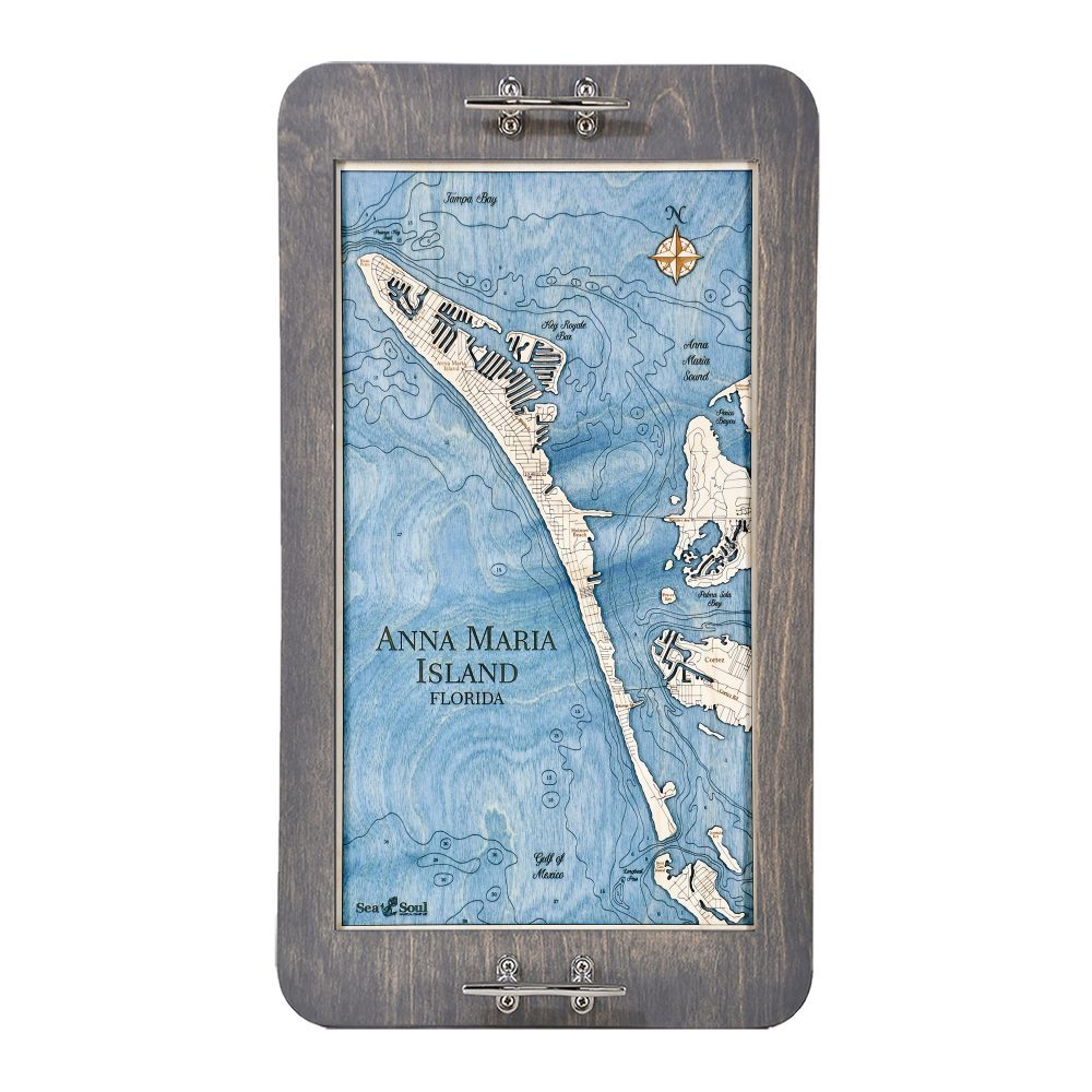 Anna Maria Island Boat Cleat Serving Tray