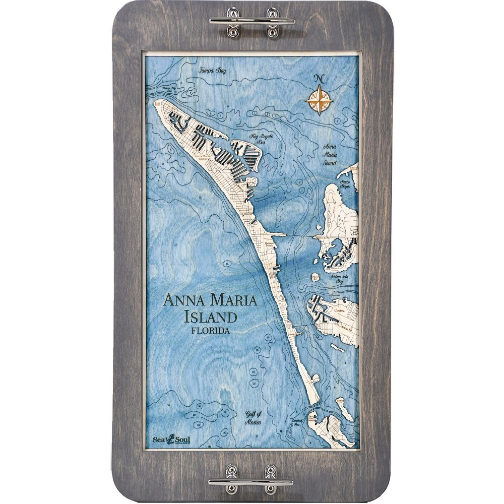 Anna Maria Island Boat Cleat Serving Tray