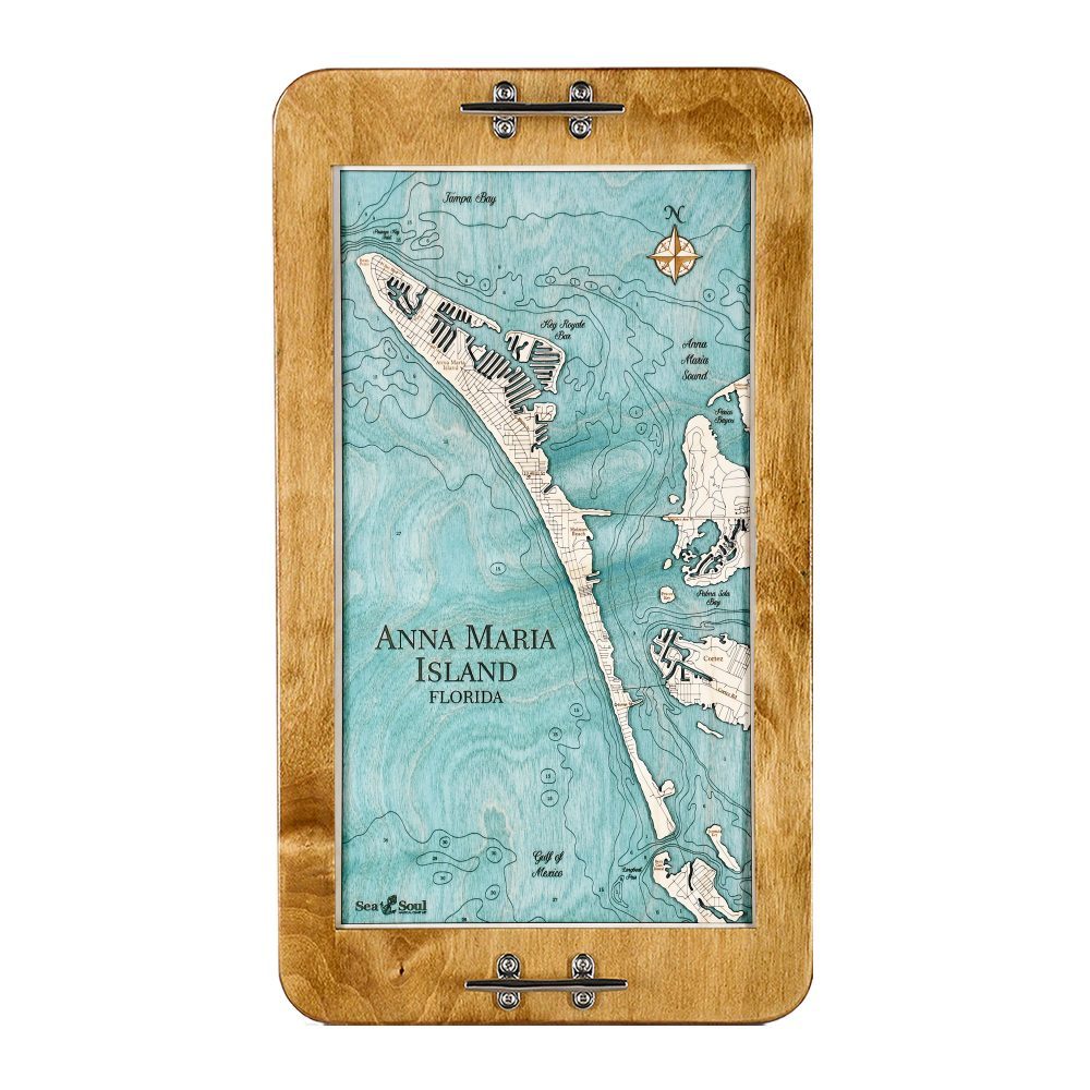 Anna Maria Island Boat Cleat Serving Tray