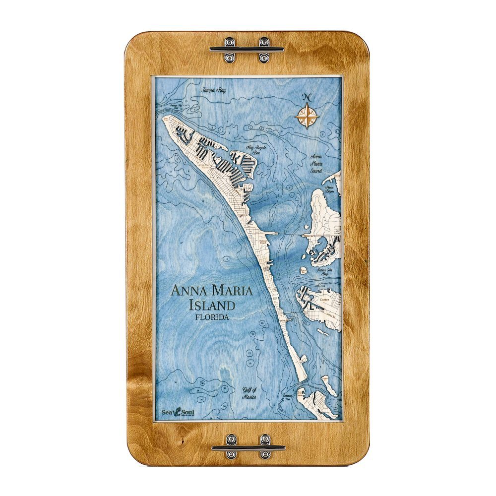 Anna Maria Island Boat Cleat Serving Tray