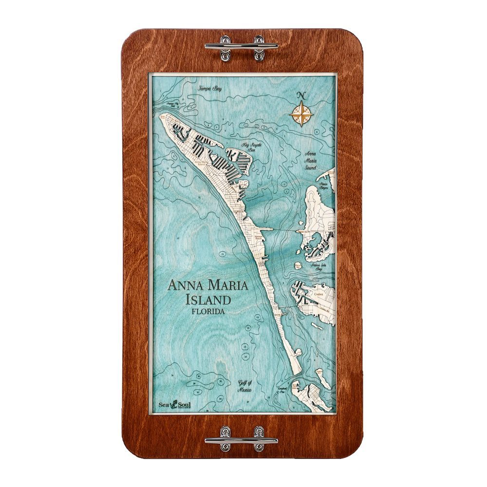 Anna Maria Island Boat Cleat Serving Tray