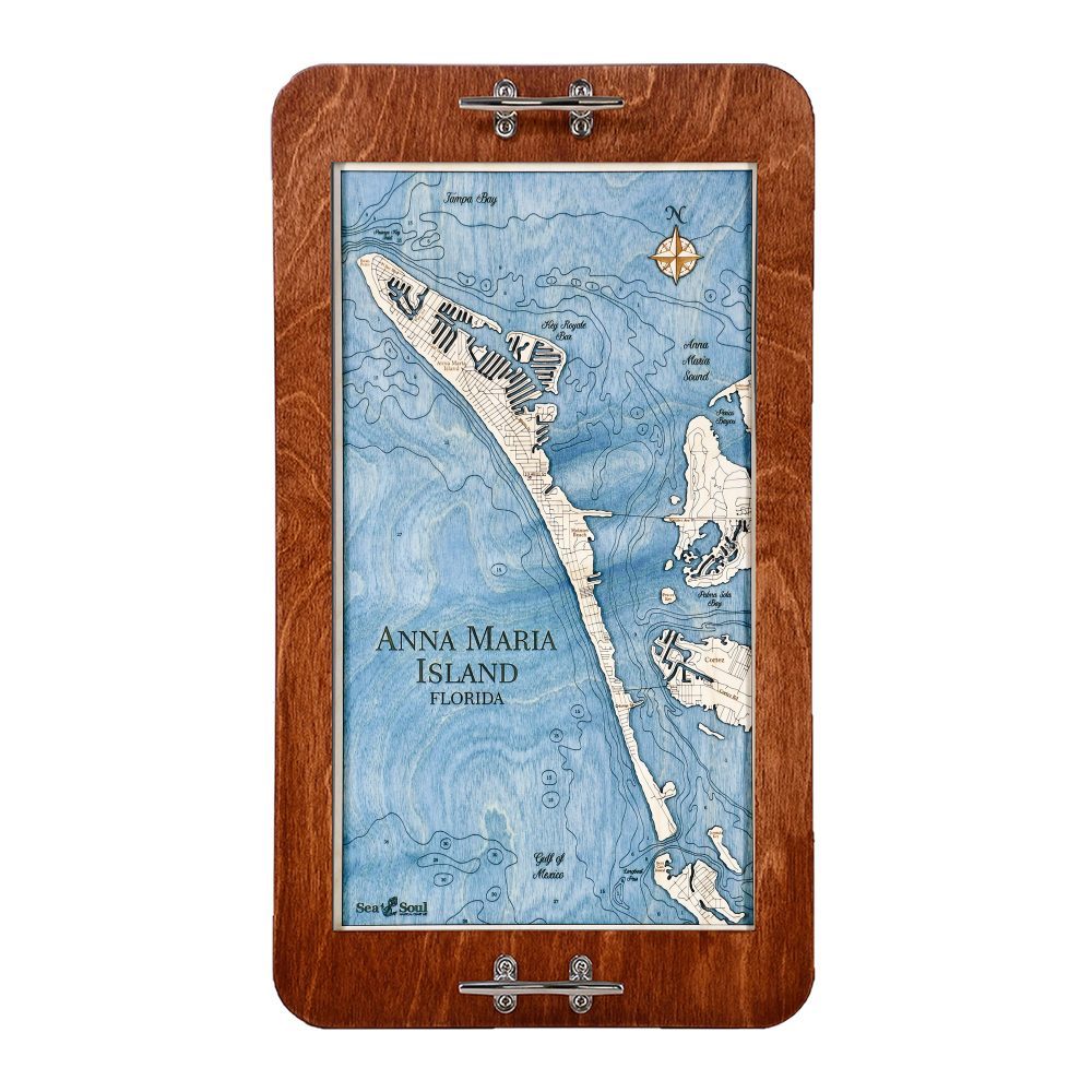 Anna Maria Island Boat Cleat Serving Tray