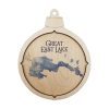 Great East Lake Christmas Ornament