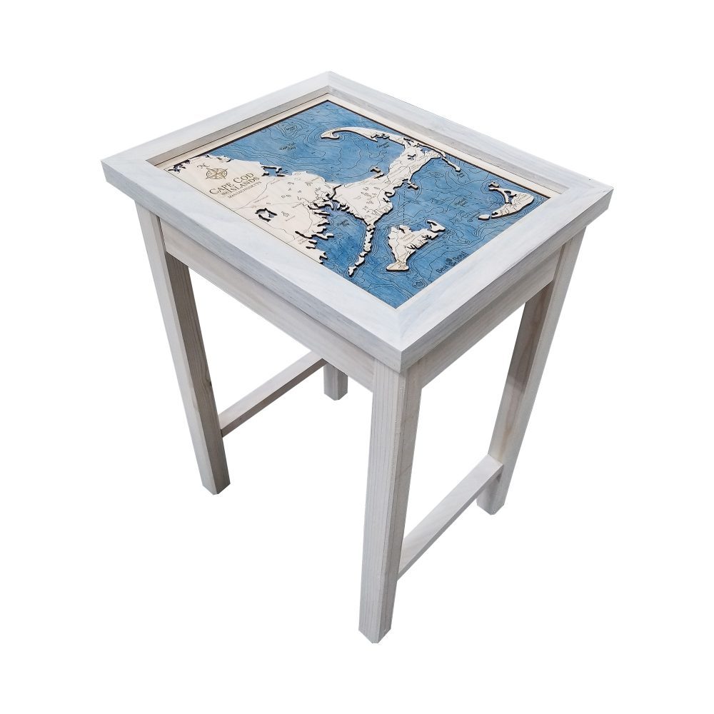 Cape Cod Accent Table - Angle 1