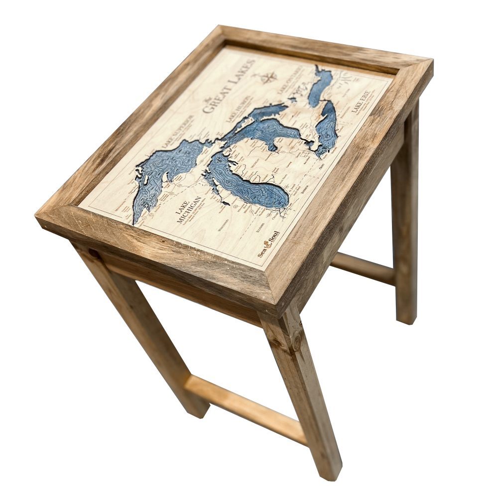 Great Lakes Accent Table - Angle 3