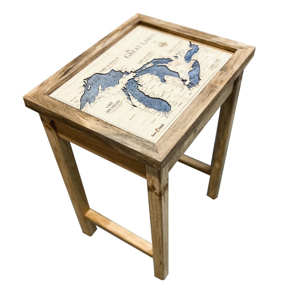 Great Lakes Accent Table - Angle 2