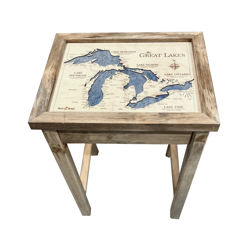 Great Lakes Accent Table - Angle 1