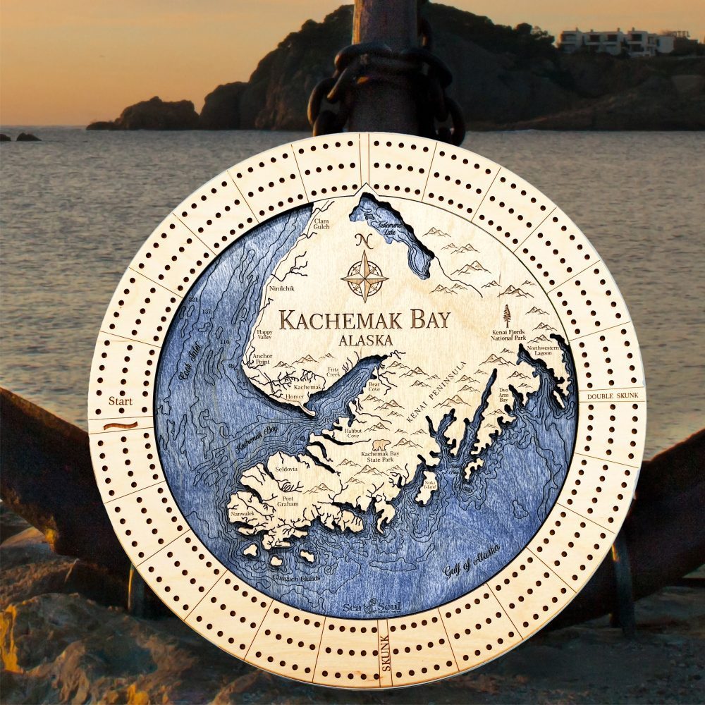 kachemak bay birch background