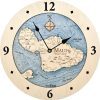 Maui Clock all birch product photo