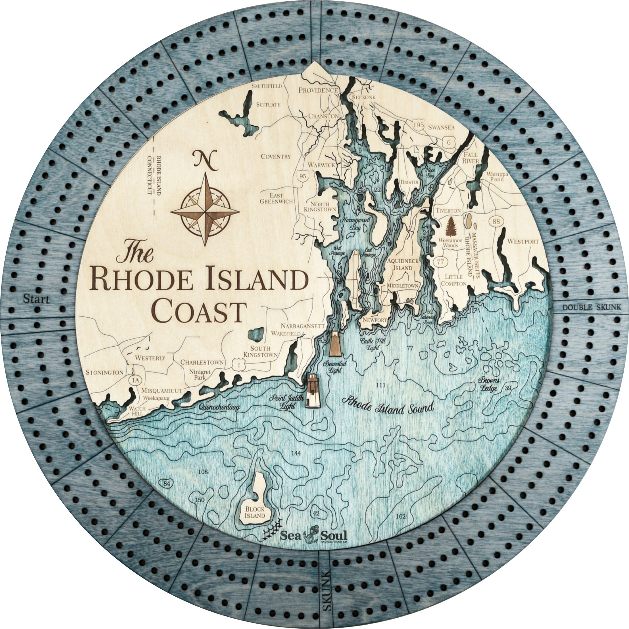 RI Coast blue green water