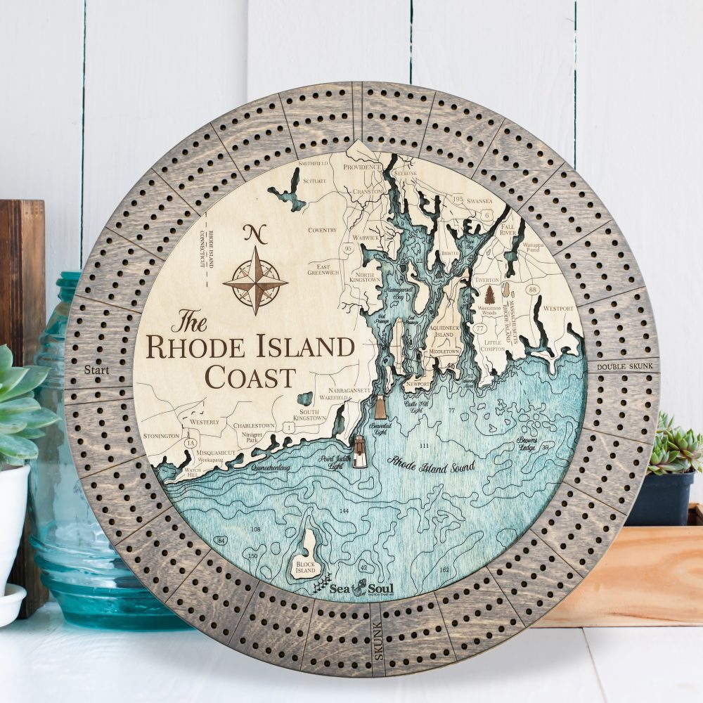 RI Coast driftwood BG water