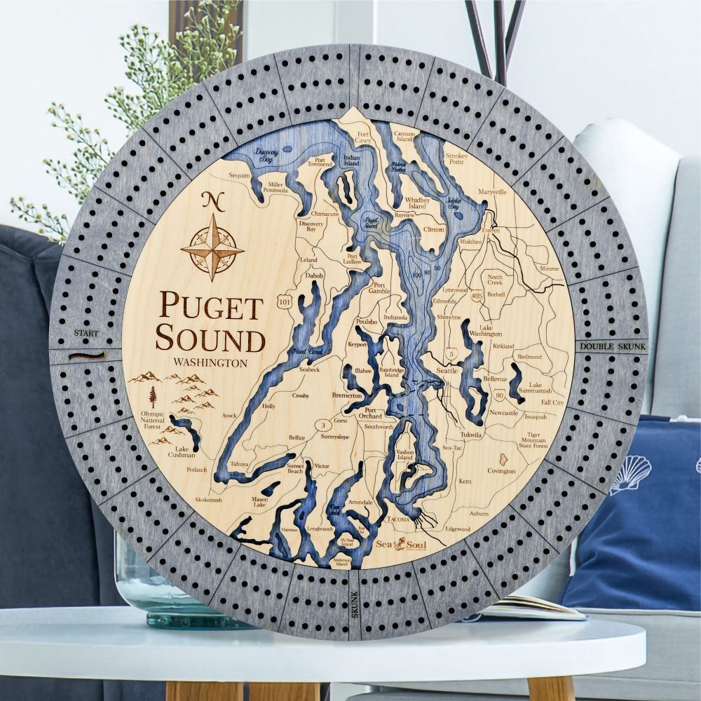 puget sound driftwood accent db water image