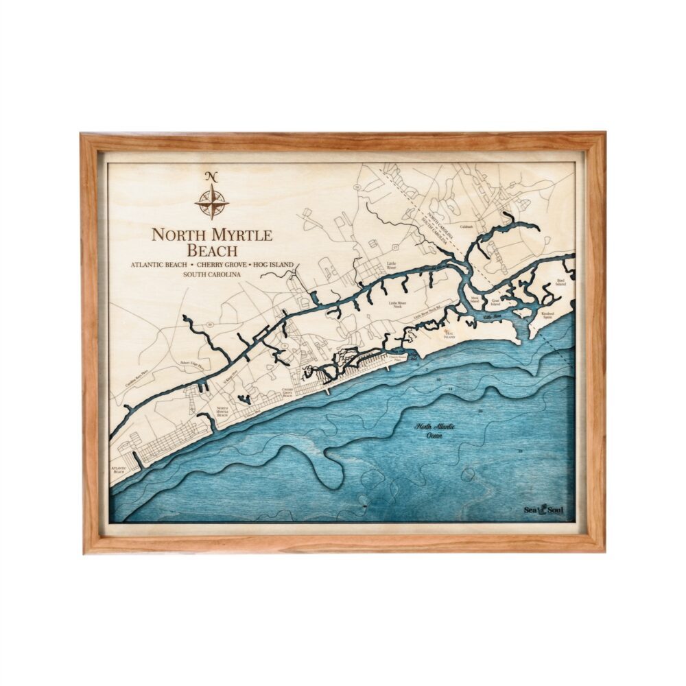 North Myrtle Beach in Cherry Frame